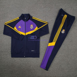Chandal Real Madrid Azul Marino/Púrpura 2024/2025