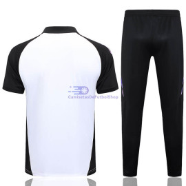 Polo Alemania Blanco/Negro 2024