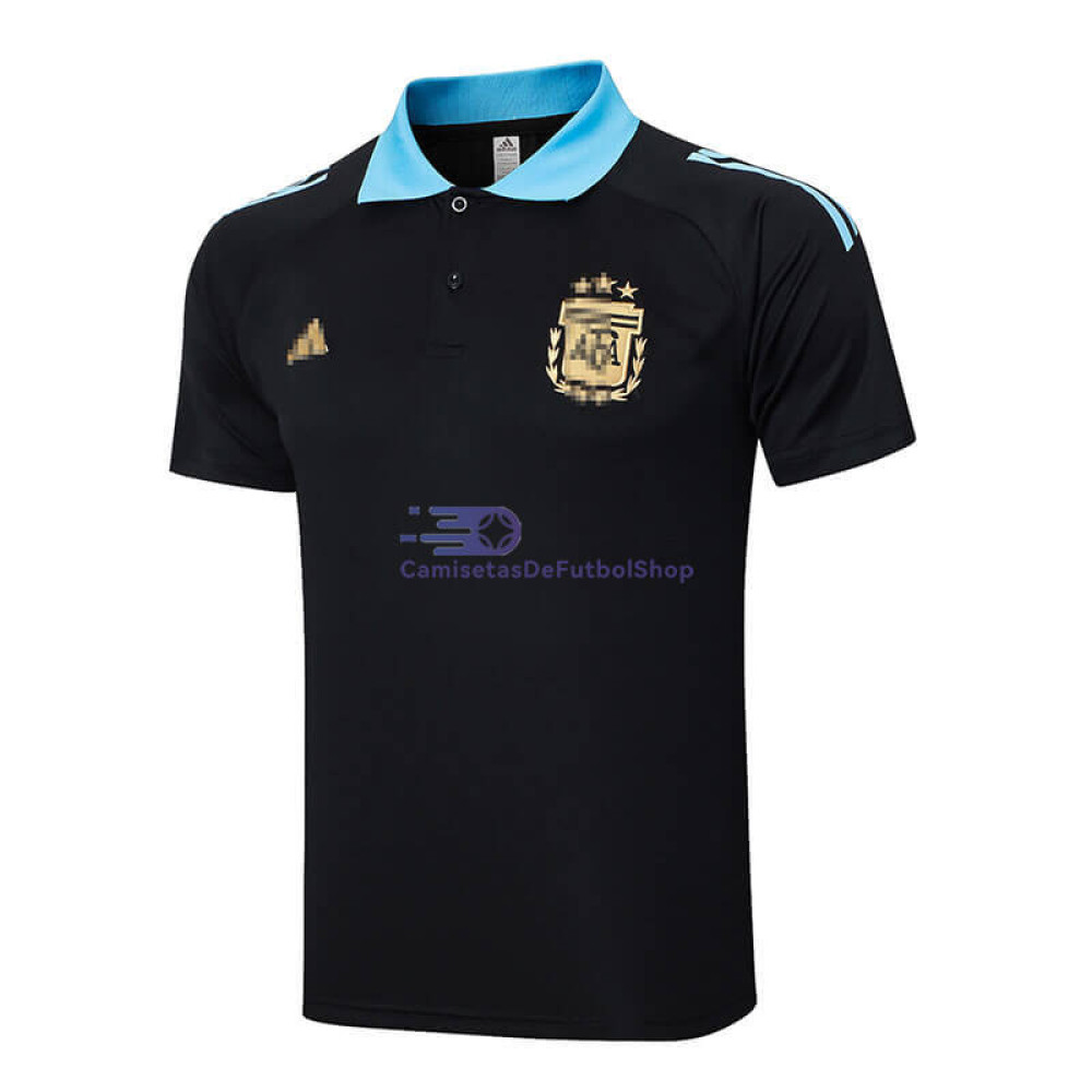 Polo Argentina Negro/Azul 2024