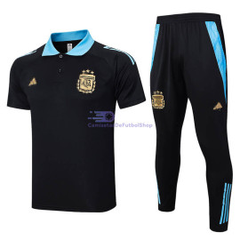 Polo Argentina Negro/Azul 2024