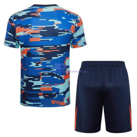 Camiseta de Entrenamiento Holanda Azul/Naranja 2024/2025 Kit