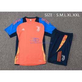 Camiseta de Entrenamiento Juventus Naranja/Azul 2024/2025 Kit