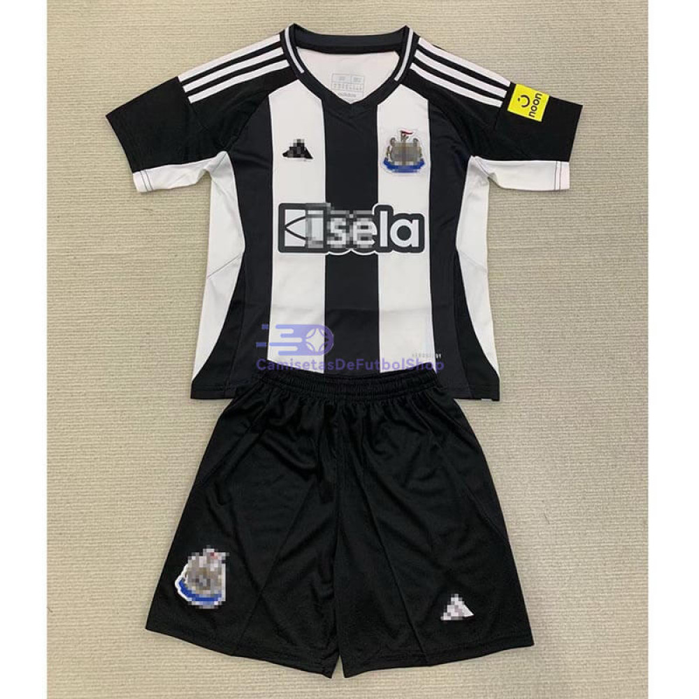 Camiseta Newcastle United 2024/2025 1ª Equipación Niño Kit