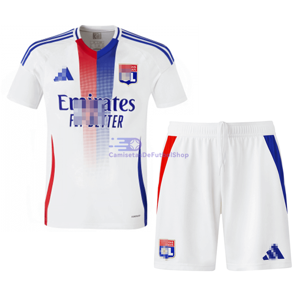 Camiseta Olympique De Lyon 2024/2025 1ª Equipación Niño Kit
