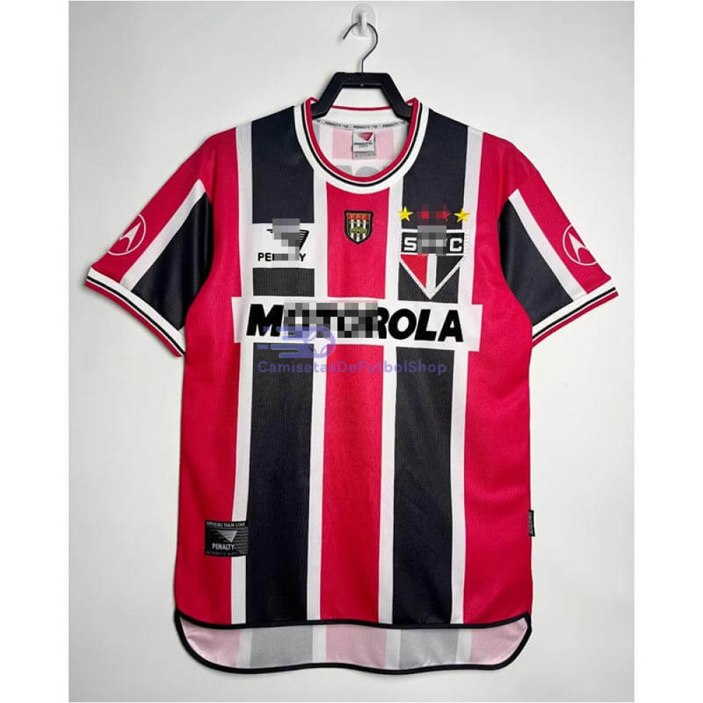 Camiseta São Paulo 2000 2ª Equipación Retro