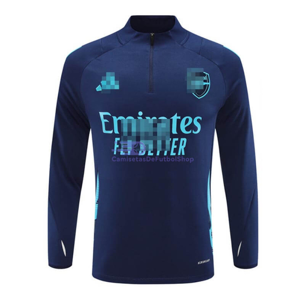 Sudadera De Entrenamiento Arsenal Azul Marino 2024/2025
