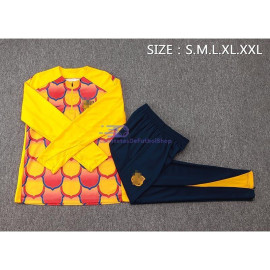 Sudadera de Entrenamiento Barcelona Amarillo/Rojo 2024/2025