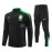 Sudadera de Entrenamiento Brasil Negro/Verde 2024 Kit