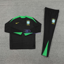 Sudadera de Entrenamiento Brasil Negro/Verde 2024