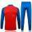 Sudadera de Entrenamiento España Rojo/Azul 2024 Kit