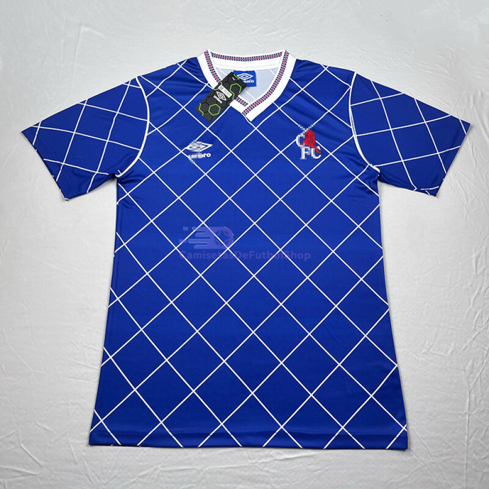 Camiseta Chelsea 87/89 1ª Equipación Retro