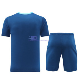 Camiseta de Entrenamiento Portugal Azul 2024 Kit