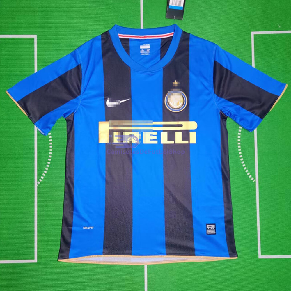 Camiseta Inter de Milán 08/09 1ª Equipación Retro