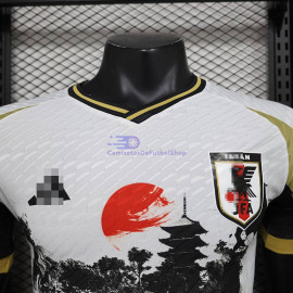 Camiseta Japón Blanco/Negro/Dorado 2024 (EDICIÓN JUGADOR)