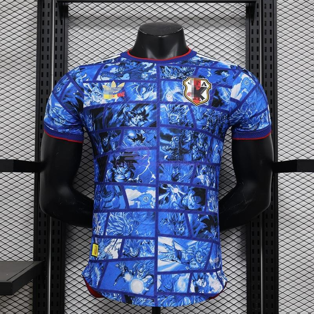 Camiseta Japón 2024 Azul Dragon Ball (EDICIÓN JUGADOR)