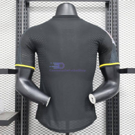 Camiseta Real Madrid Negro/Amarillo 2024/2025 (EDICIÓN JUGADOR)