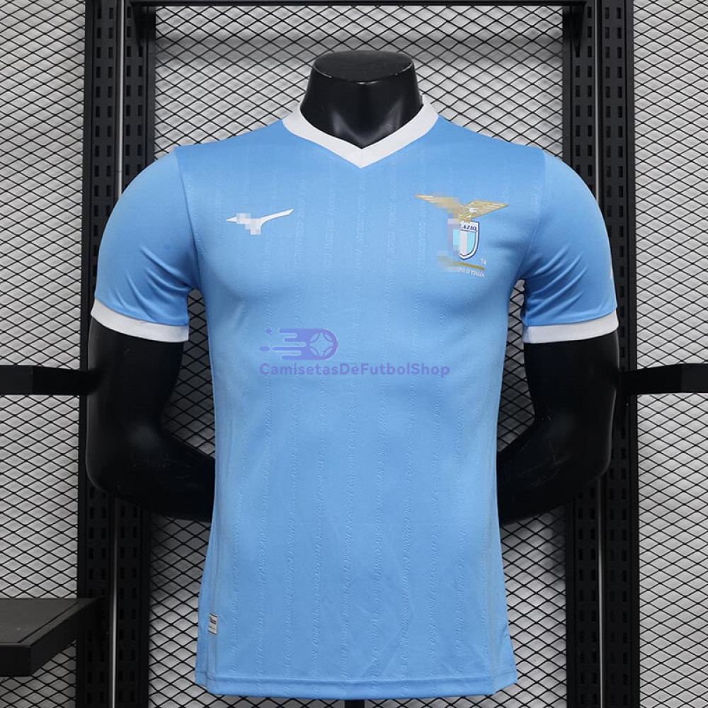Camiseta Lazio 2024 Azul Edición Conmemorativa (EDICIÓN JUGADOR)
