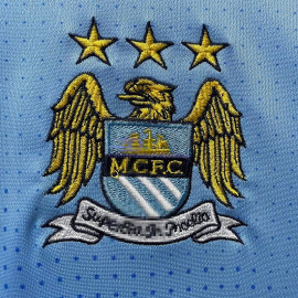 Camiseta Manchester City 2011/12 1ª Equipación Retro