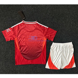 Camiseta Manchester United 2024/2025 1ª Equipación Niño Kit