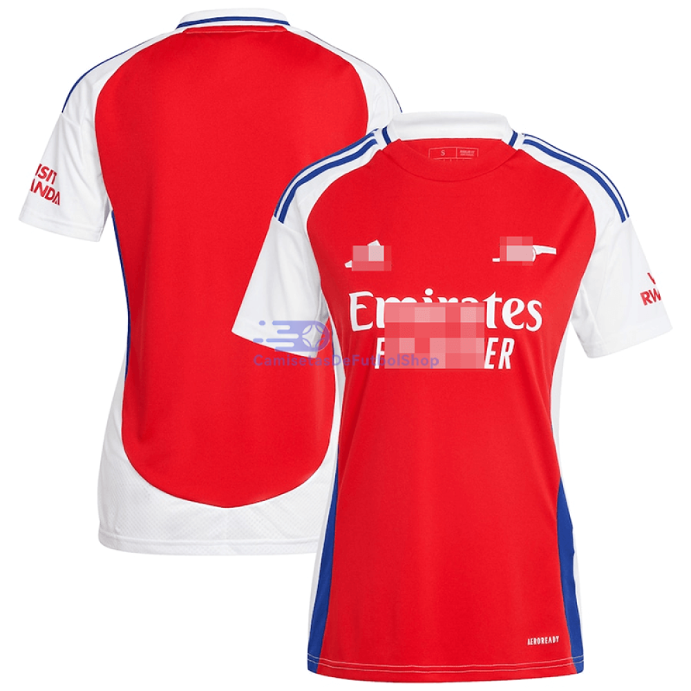 Camiseta Arsenal 2024/2025 1ª Equipación Mujer