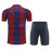 Camiseta Barcelona 2024/2025 Rojo/Azul Pre-Match Niño Kit