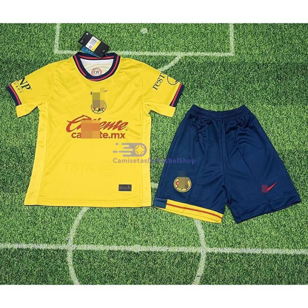 Camiseta Club America 2024/2025 1ª Equipación Niño Kit