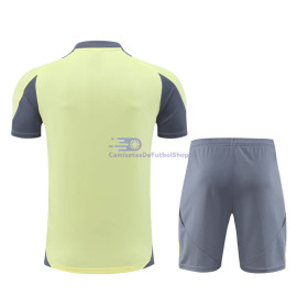 Camiseta de Entrenamiento Ajax de Ámsterdam Amarillo/Gris 2024/2025 Kit