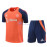 Camiseta de Entrenamiento Manchester United Naranja/Azul Oscuro 2024/2025 Kit