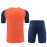 Camiseta de Entrenamiento Manchester United Naranja/Azul Oscuro 2024/2025 Kit