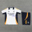 Camiseta de Entrenamiento Real Madrid Blanco/Naranja/Azul Marino 2024/2025 Kit