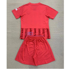 Camiseta De Portero Rangers FC 2024/2025 Rojo Niño Kit