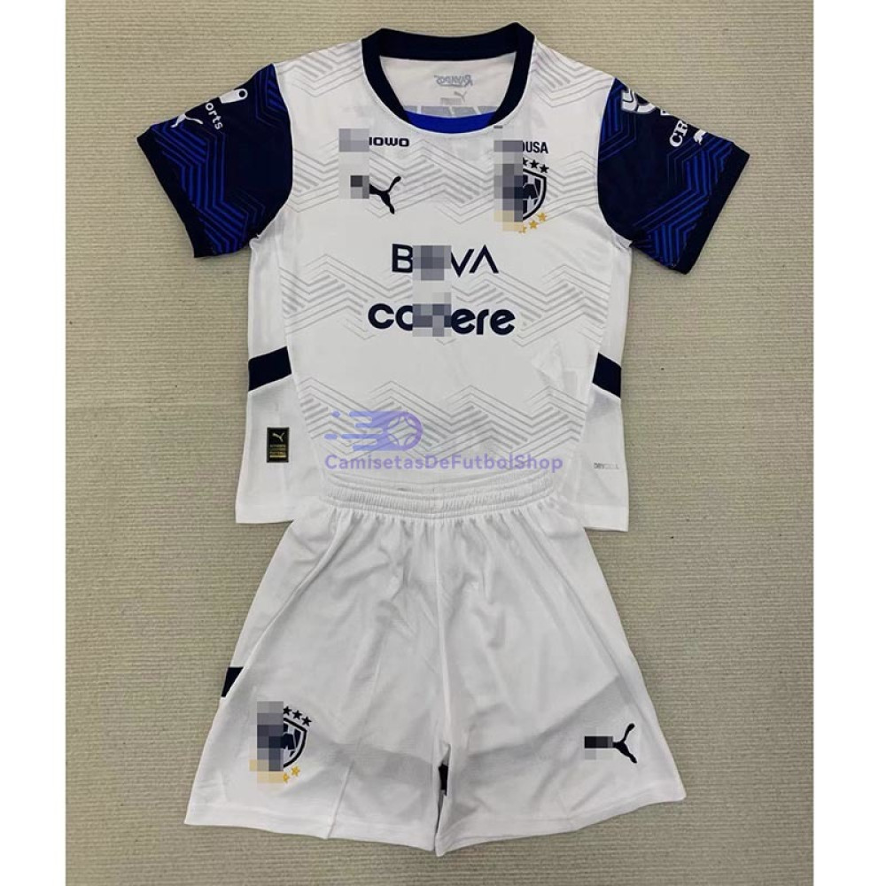Camiseta Monterrey 2024/2025 2ª Equipación Niño Kit