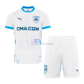 Camiseta Olympique Marsella 2024/2025 1ª Equipación Niño Kit