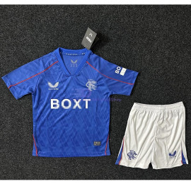 Camiseta Rangers FC 2024/2025 1ª Equipación Niño Kit