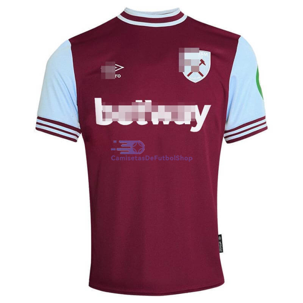 Camiseta West Ham United 2024/2025 1ª Equipación