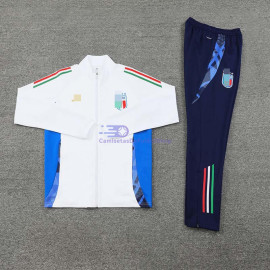 Chaqueta Italia Blanco/Azul 2024