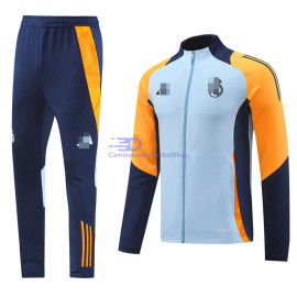 Chaqueta Real Madrid Azul Claro/Naranja 2024/2025