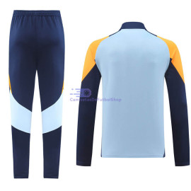 Chaqueta Real Madrid Azul Claro/Naranja 2024/2025