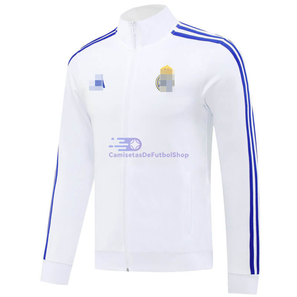 Chaqueta Real Madrid Blanco/Azul Real 2024/2025