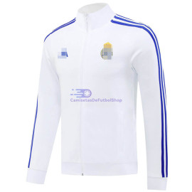 Chaqueta Real Madrid Blanco/Azul Real 2024/2025