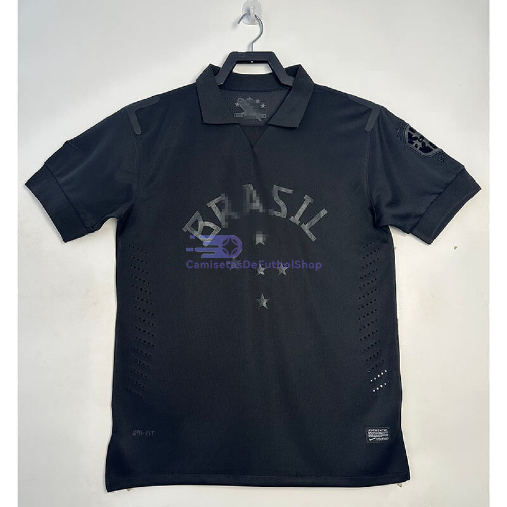 Camiseta Brasil 2013/14 Negro Retro