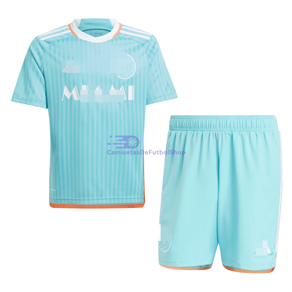 Camiseta Inter Miami 2024/2025 3ª Equipación Niño Kit