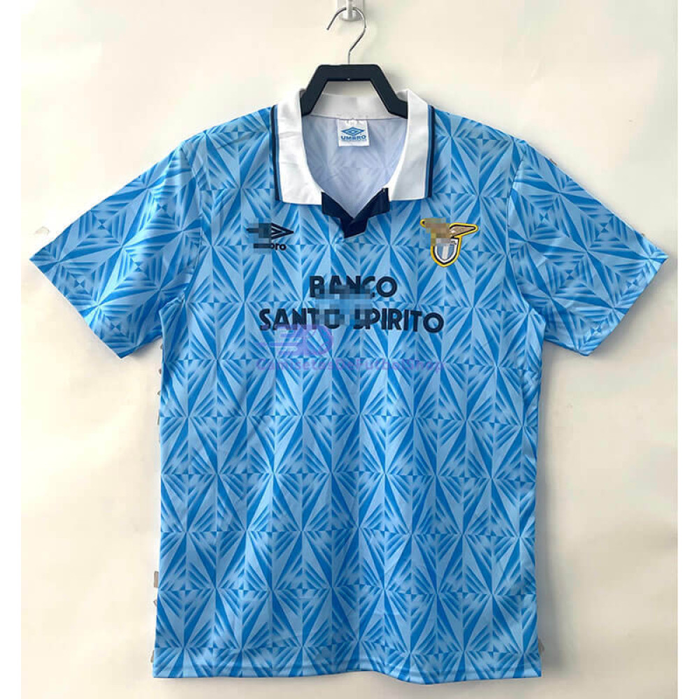 Camiseta Lazio 1991 1ª Equipación Retro