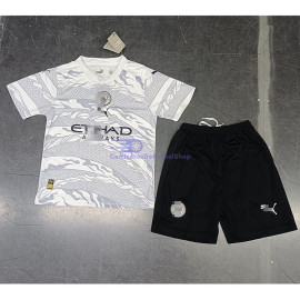 Camiseta Manchester City 2024/2025 Gris Año Nuevo Chino Niño Kit 