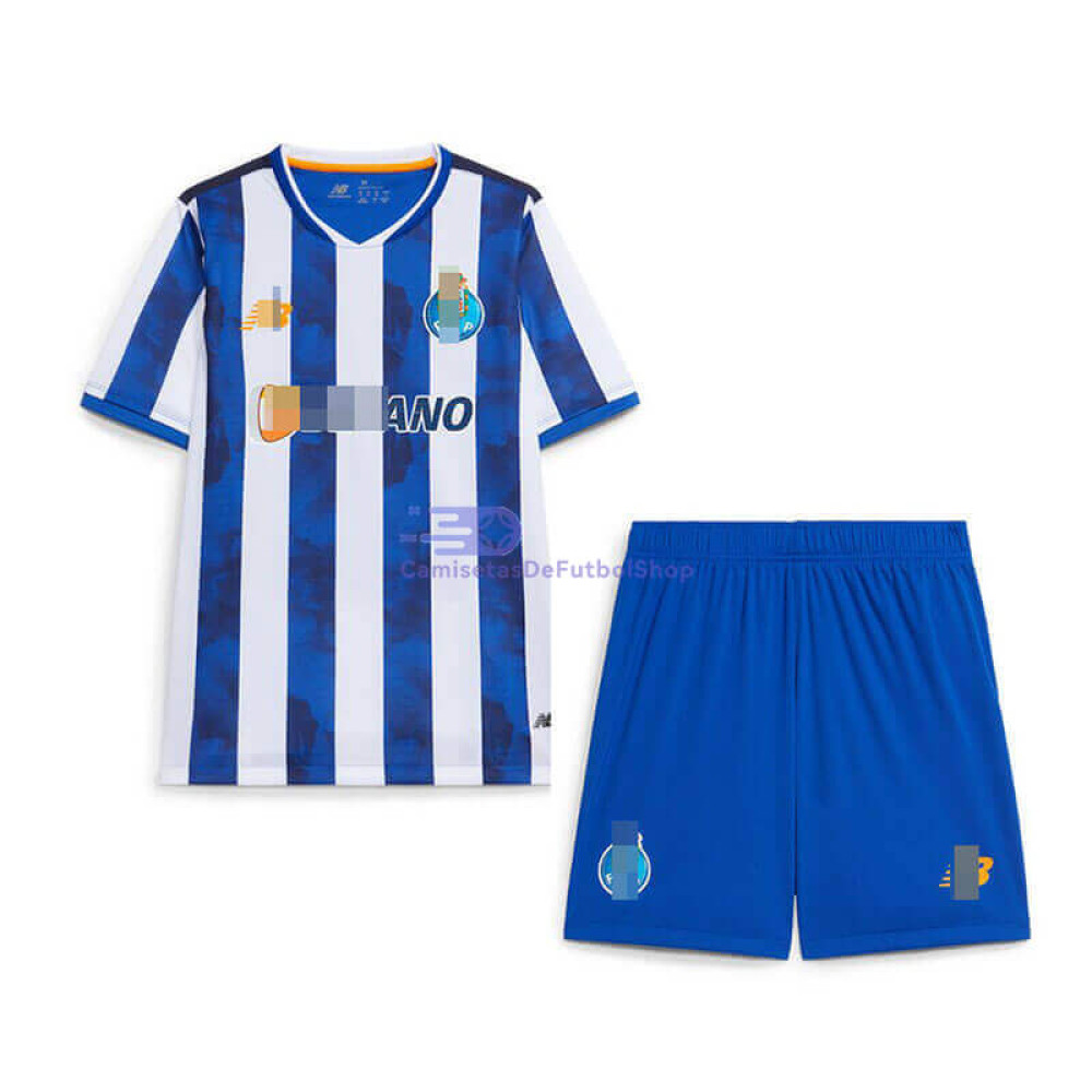 Camiseta Porto 2024/2025 1ª Equipación Niño Kit