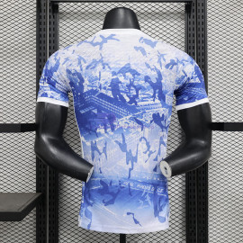 Camiseta Real Madrid Blanco/Azul 2024/2025 (EDICIÓN JUGADOR)