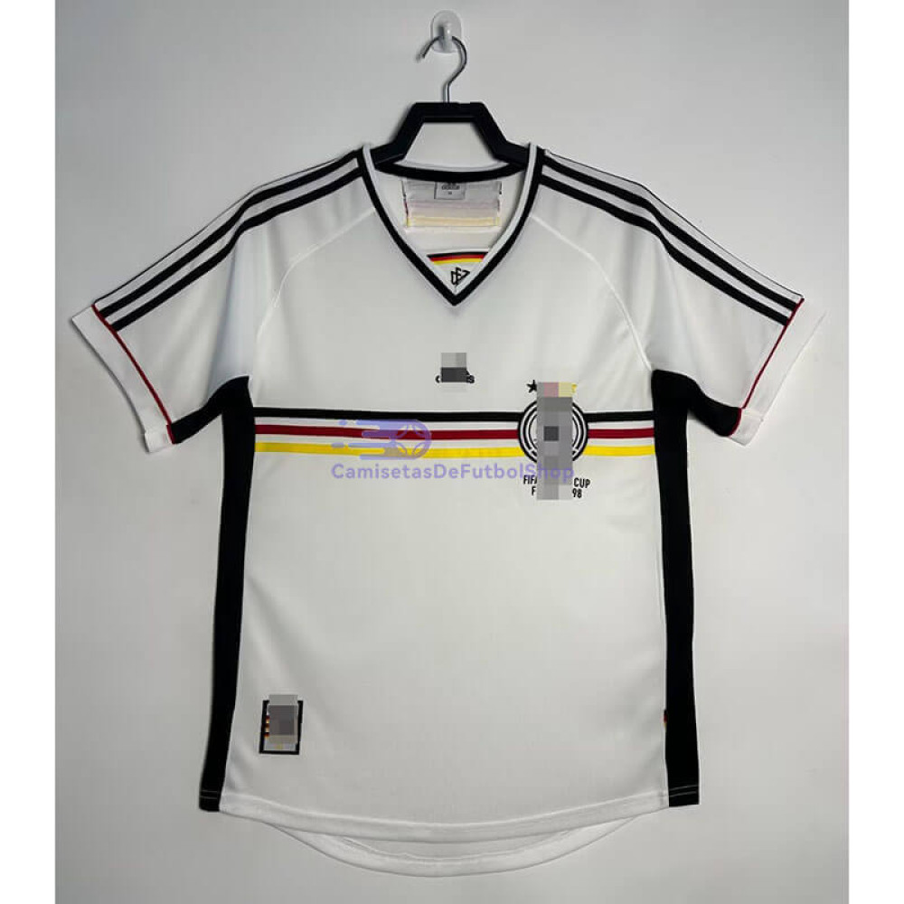 Camiseta Alemania 1998 1ª Equipación Retro