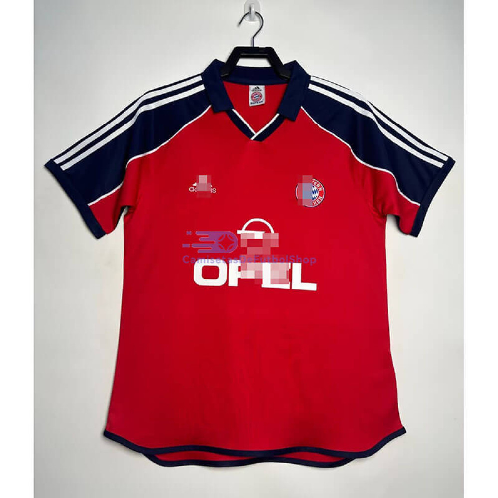 Camiseta Bayern Múnich 2000/01 1ª Equipación Retro