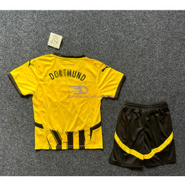 Camiseta Borussia Dortmund 2024/2025 Amarillo/Negro Especial Edición Niño Kit