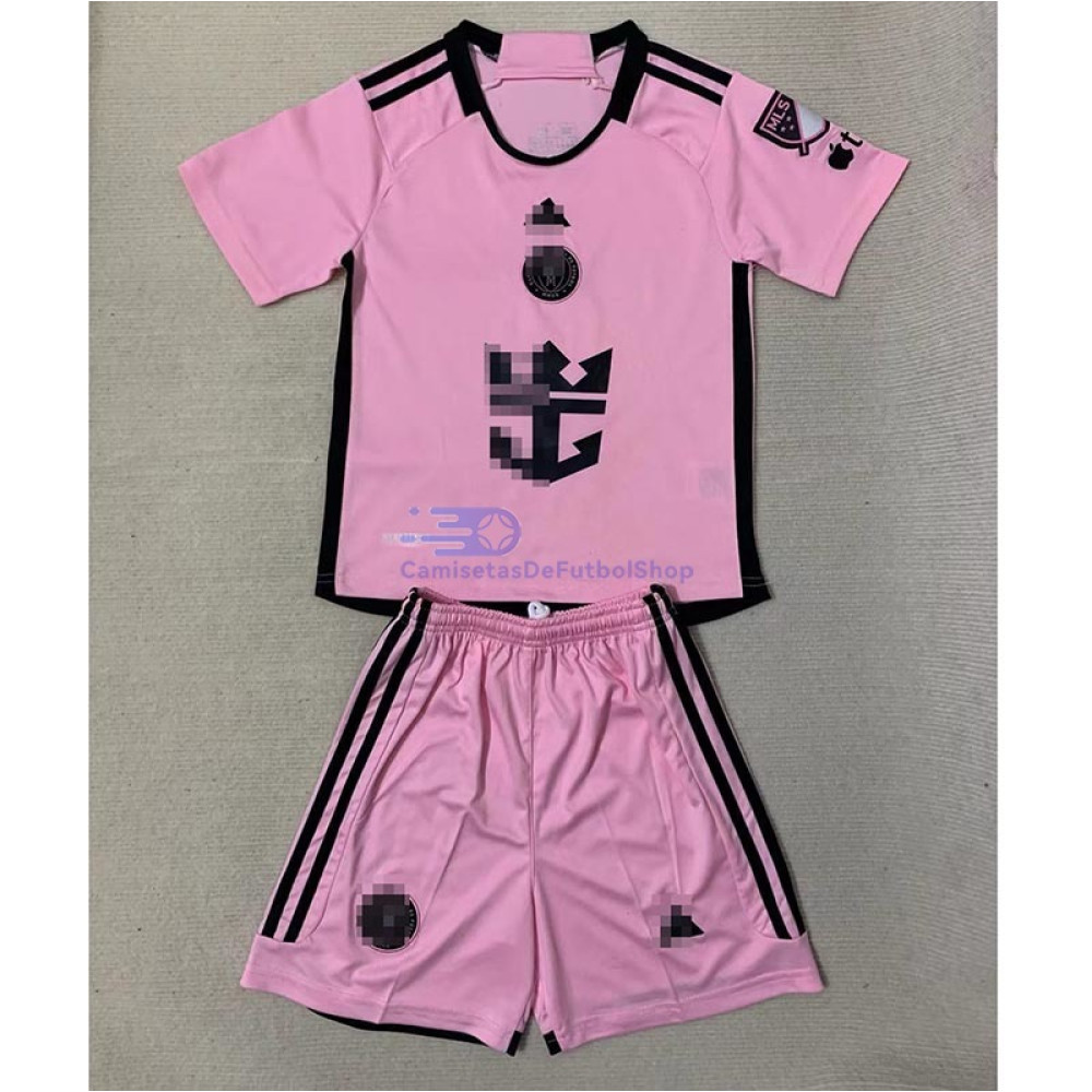 Camiseta Inter Miami 2024/2025 1ª Equipación Niño Kit